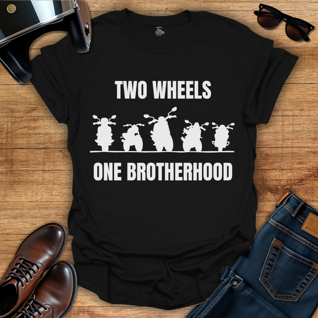 Two Wheels One Brotherhood T-Shirt
