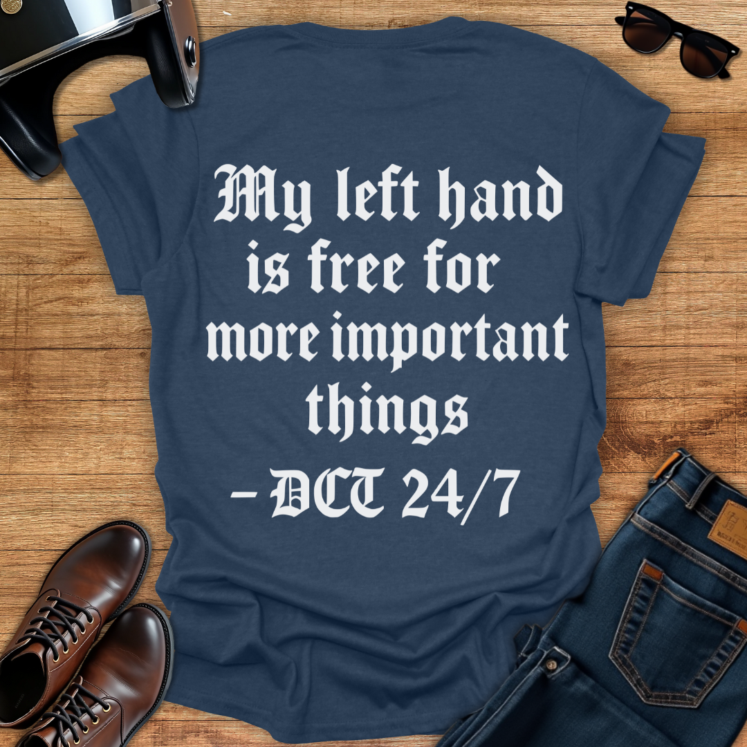 DCT Left Hand - Back Print T-Shirt