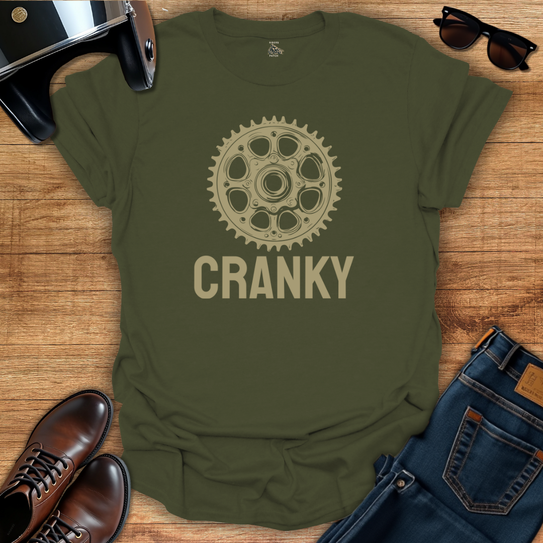 Cranky - Bronze Graphic T-Shirt