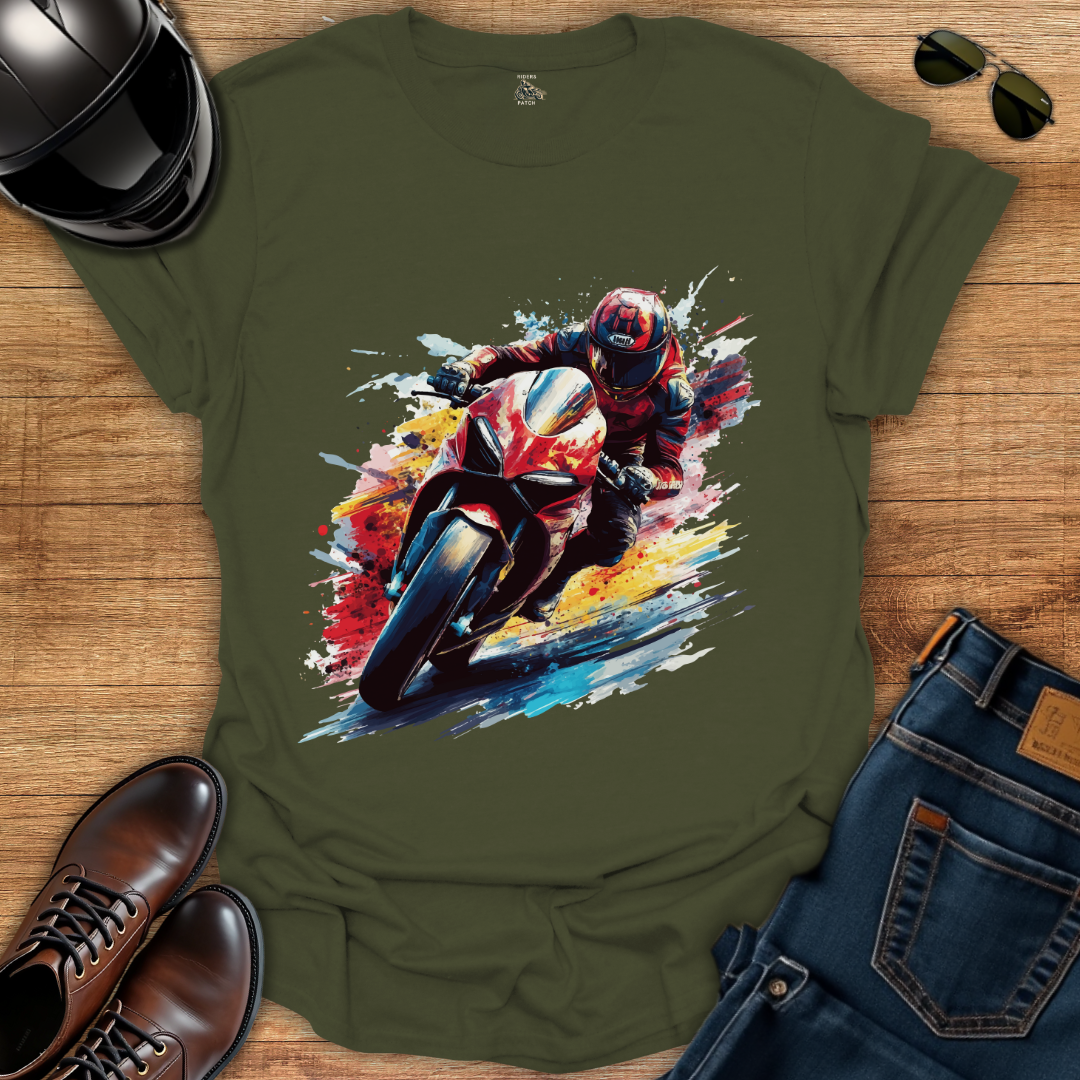 Red Sportsbike T-Shirt