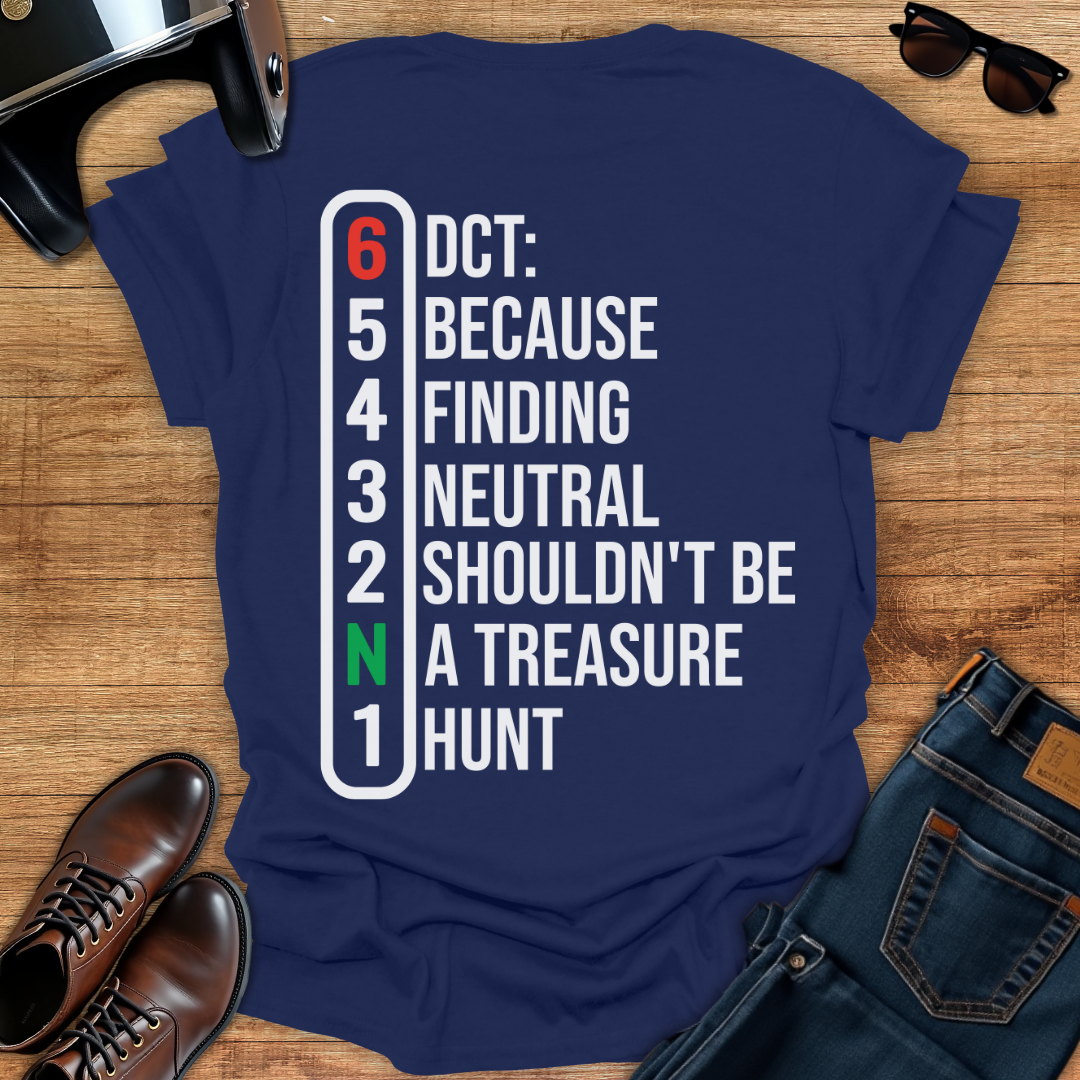 DCT Finding Neutral - Back Print T-Shirt