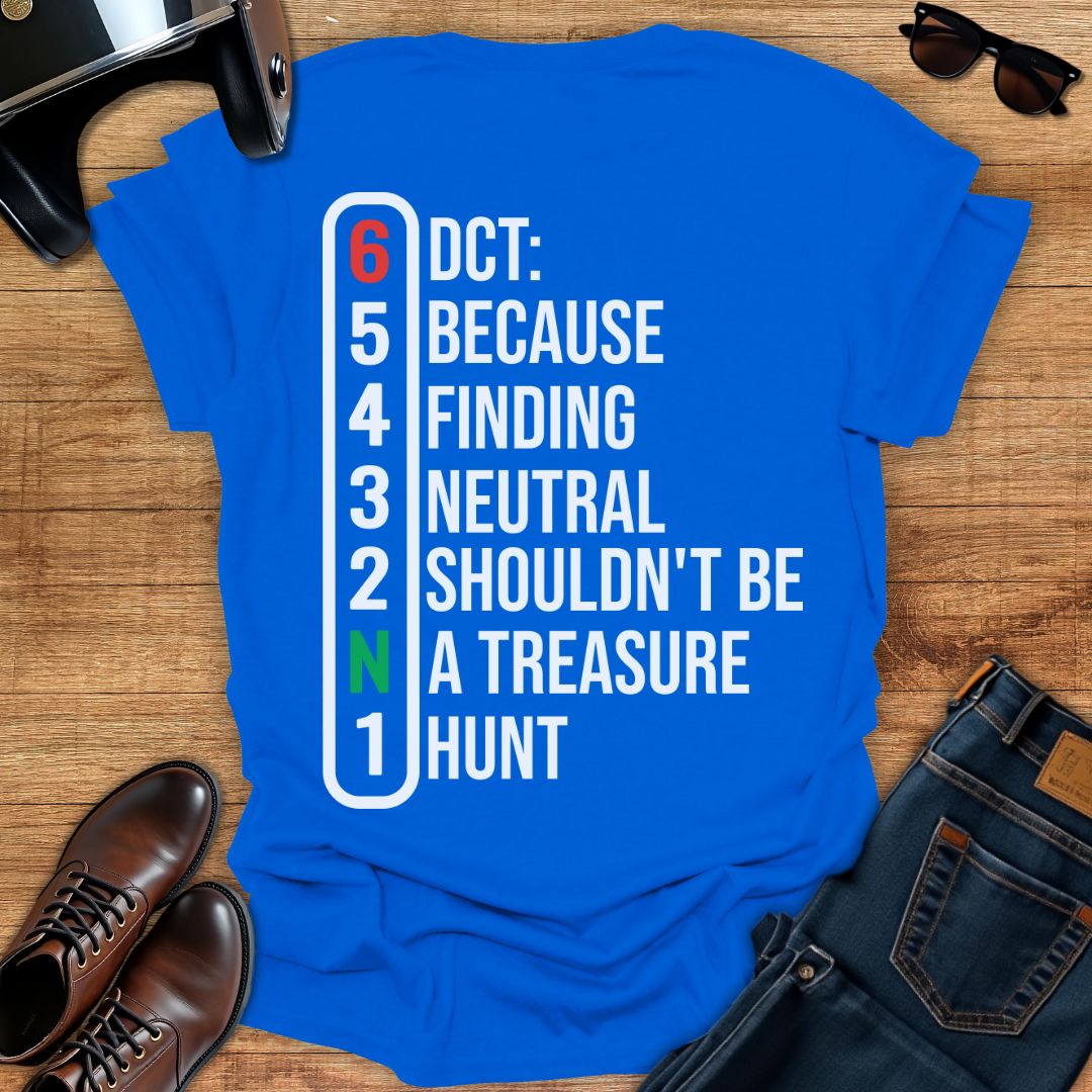DCT Finding Neutral - Back Print T-Shirt