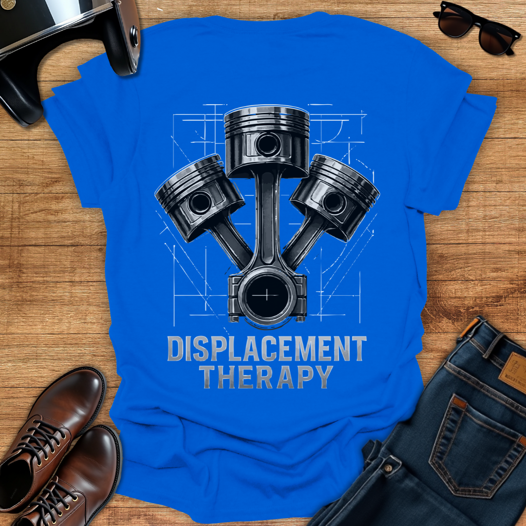 Displacement Therapy - Back Print T-Shirt