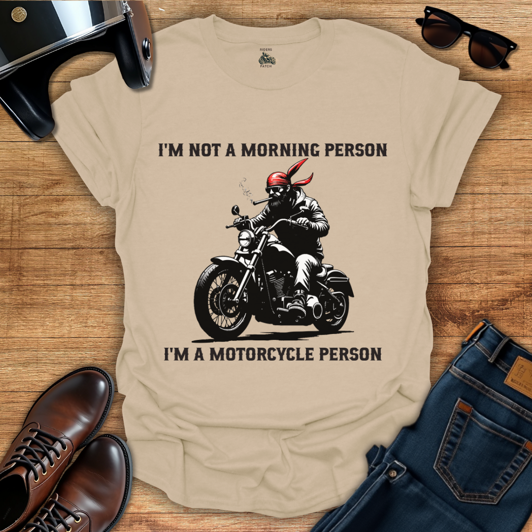Motorcycle Person T-Shirt