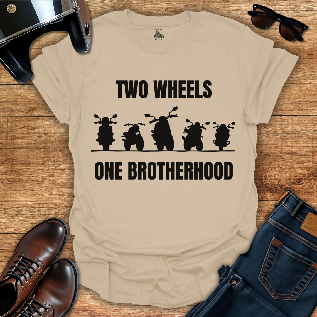 Two Wheels One Brotherhood T-Shirt