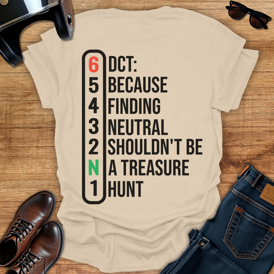 DCT Finding Neutral - Back Print T-Shirt