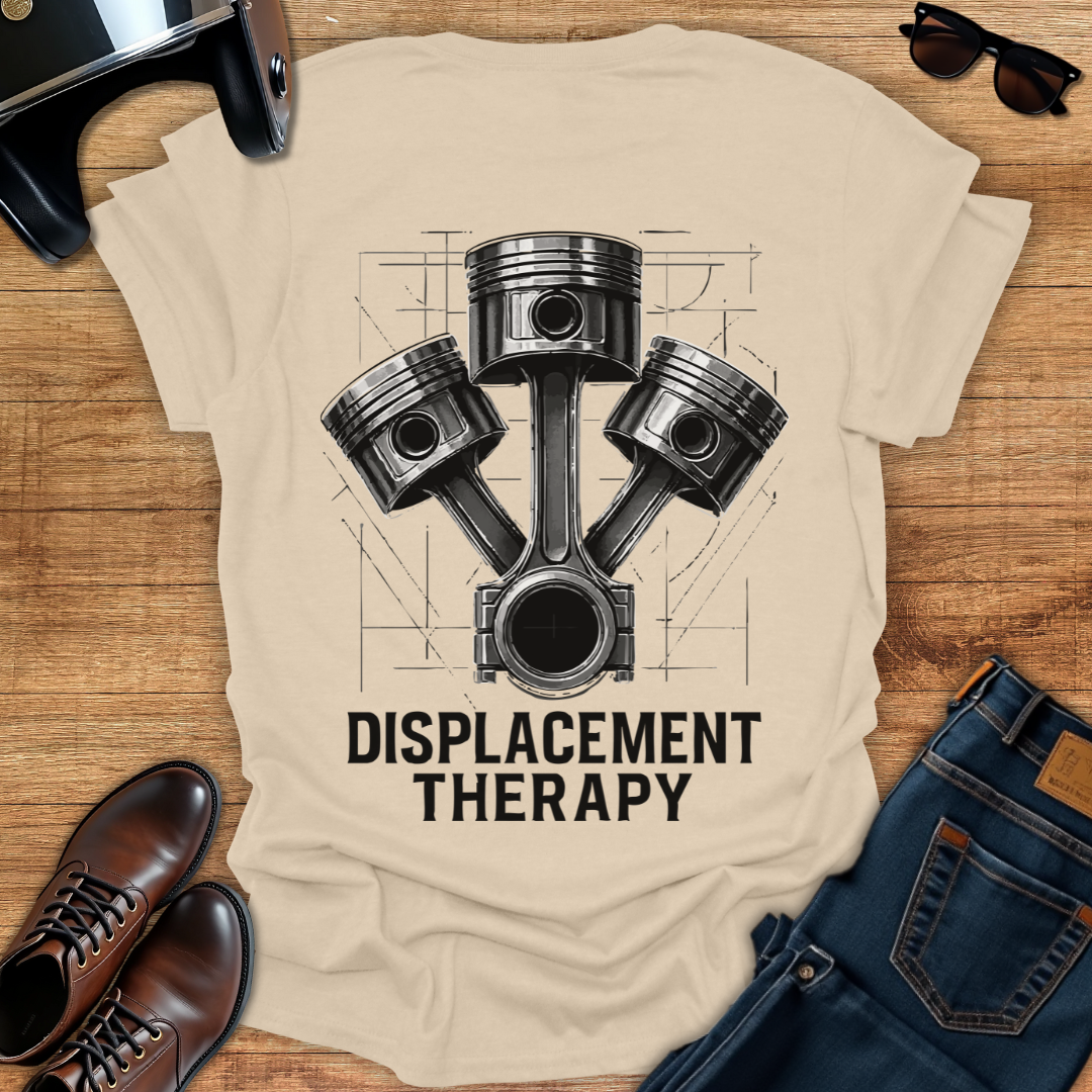Displacement Therapy - Back Print T-Shirt