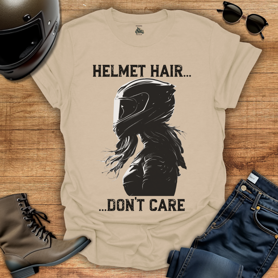 Helmet Hair T-Shirt