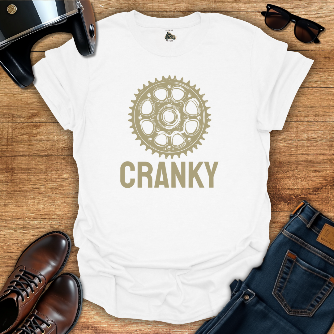 Cranky - Bronze Graphic T-Shirt