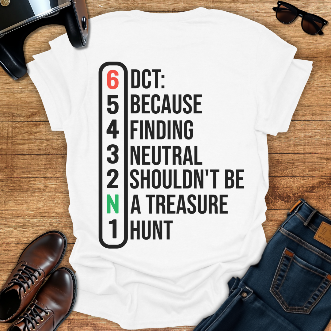 DCT Finding Neutral - Back Print T-Shirt