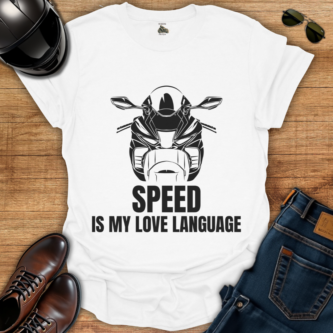 Speed Love Language T-Shirt