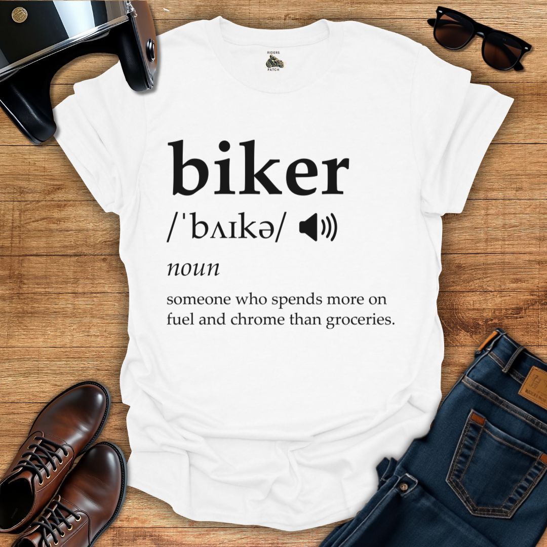 Biker Definition T-Shirt
