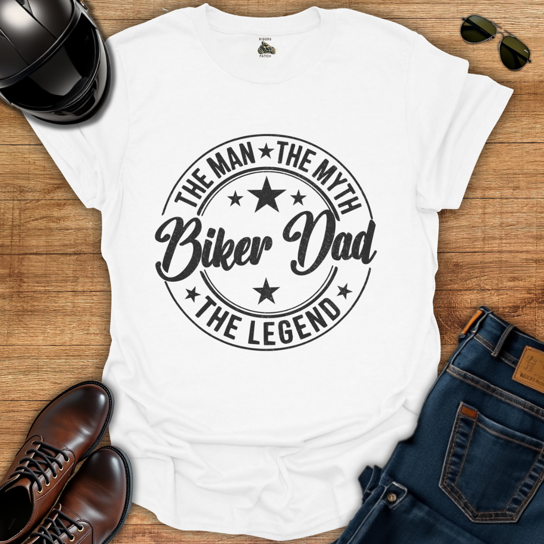 Man, Myth, Legend - Front Print T-Shirt