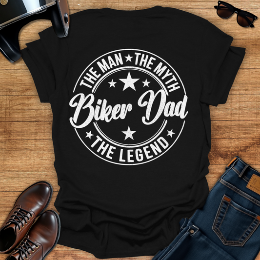 Man, Myth, Legend - Back Print T-Shirt