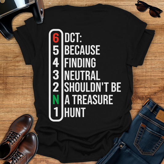 DCT Finding Neutral - Back Print T-Shirt