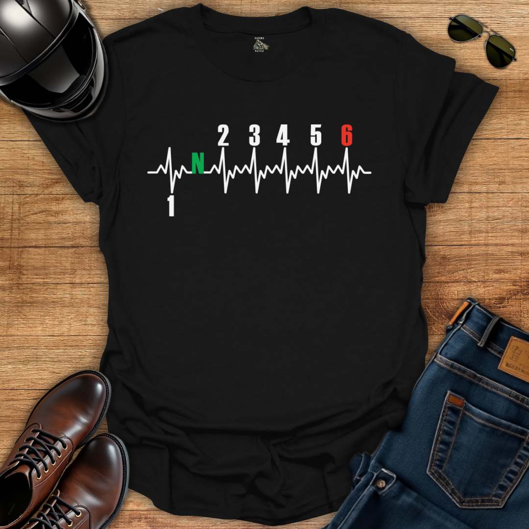 Motorcycle Gears Pulse T-Shirt