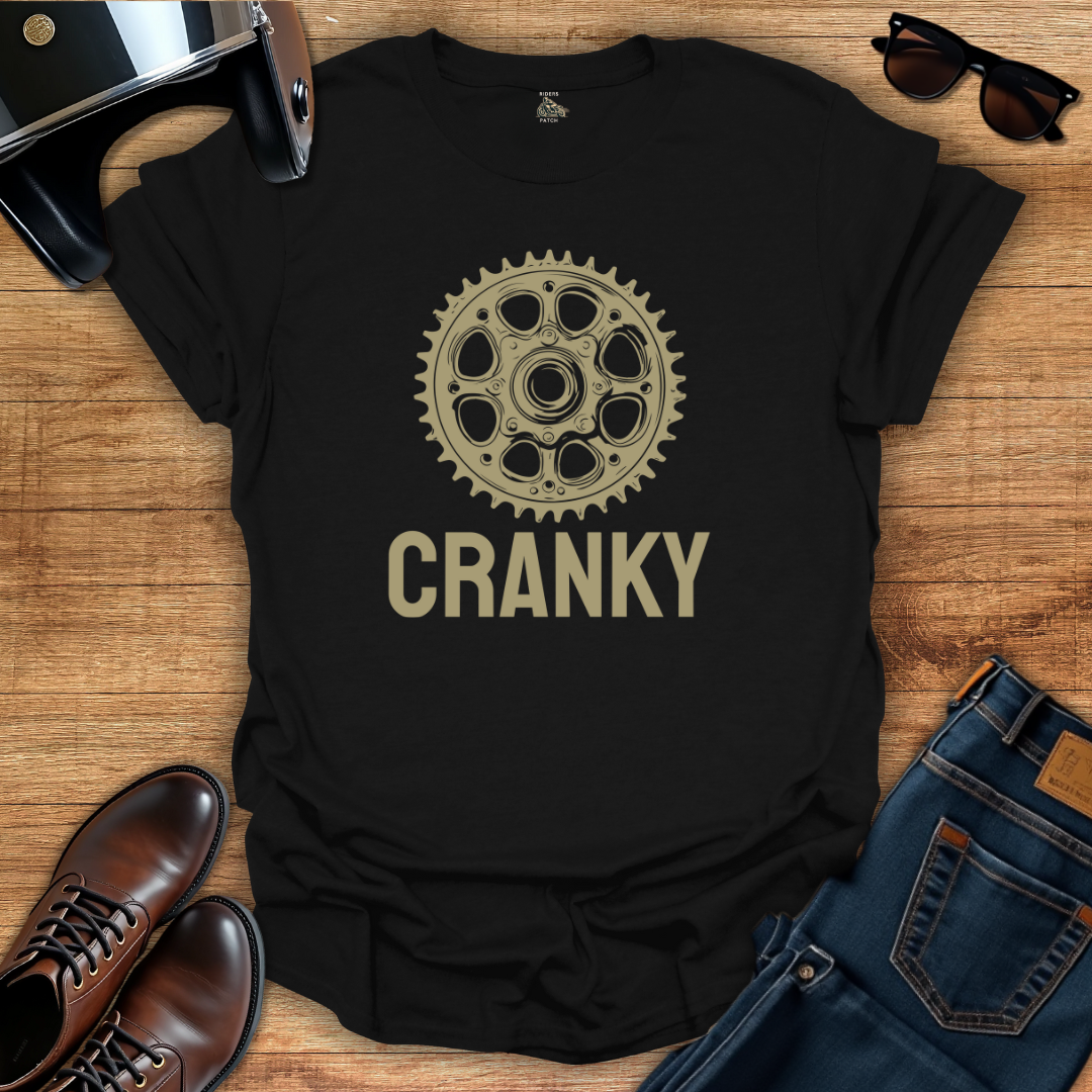 Cranky - Bronze Graphic T-Shirt