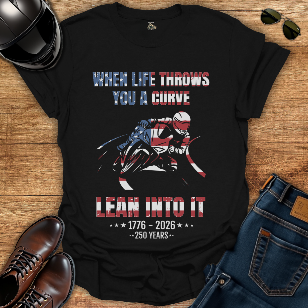 Lean Into It - 4th of July T-Shirt