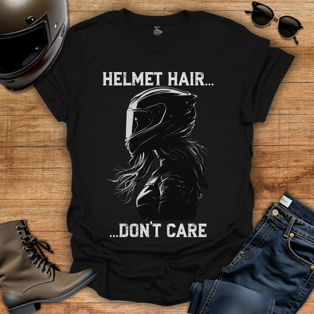 Helmet Hair T-Shirt