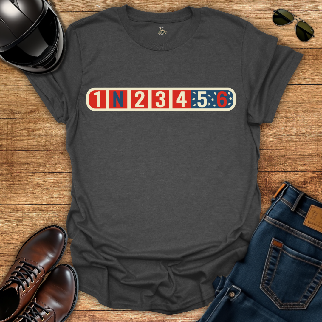 Motorcycle Gears - 4th of July T-Shirt