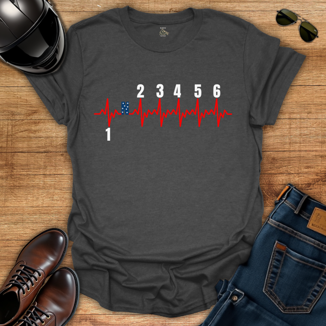 Gears Pulse 4th of July T-Shirt