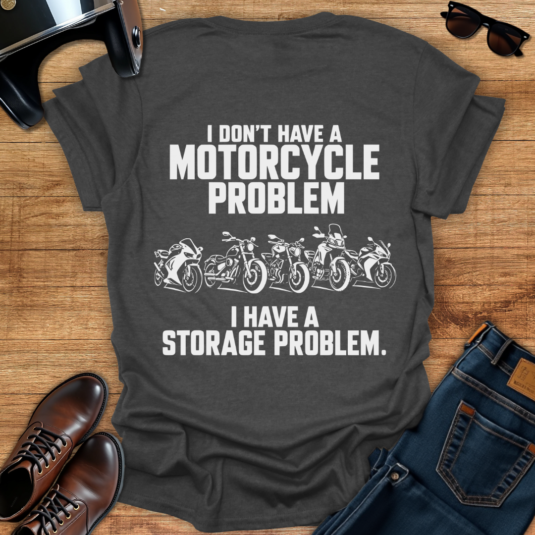 Storage Problem - Back Print T-Shirt