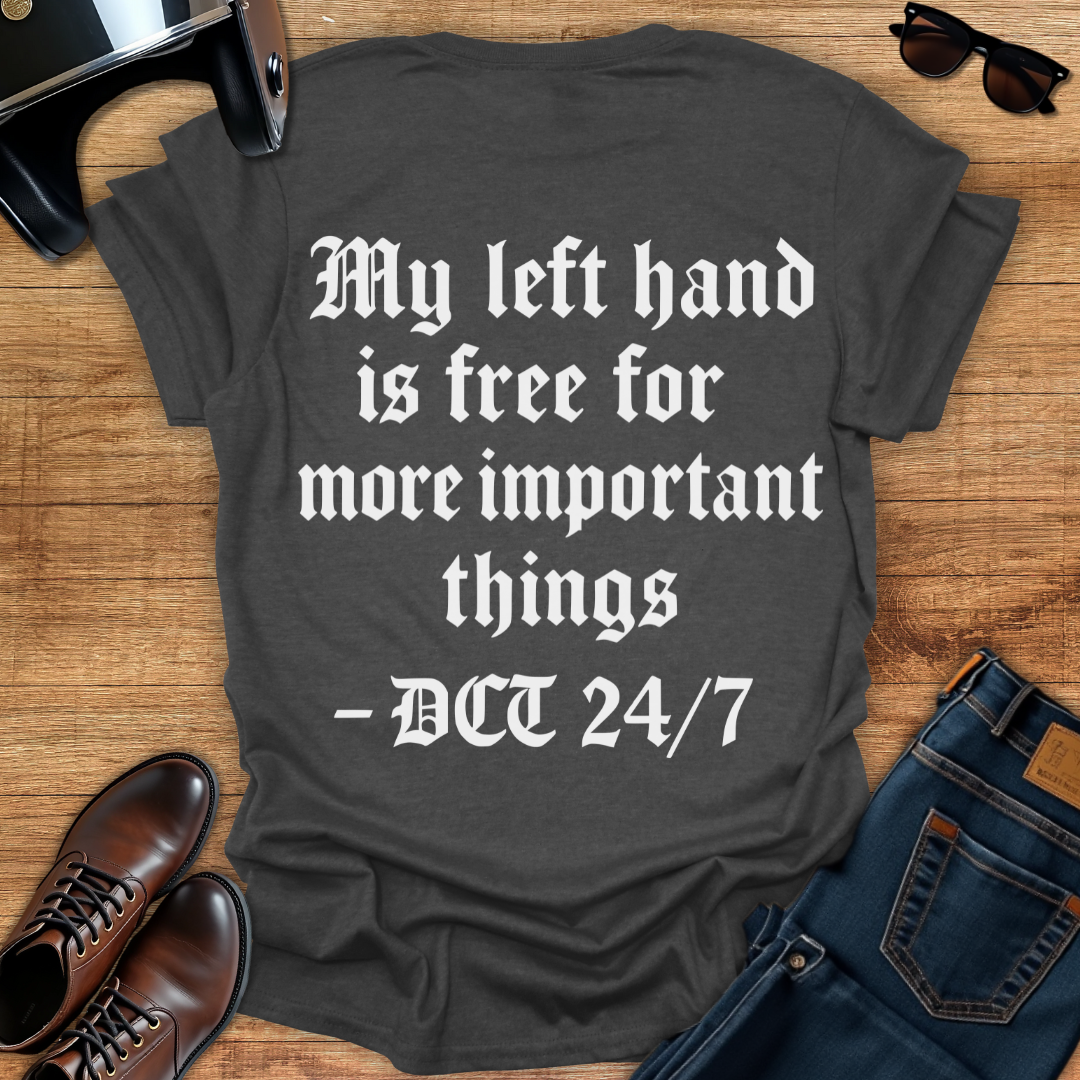 DCT Left Hand - Back Print T-Shirt