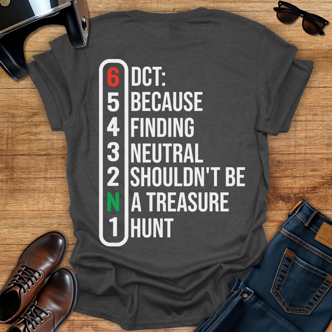 DCT Finding Neutral - Back Print T-Shirt