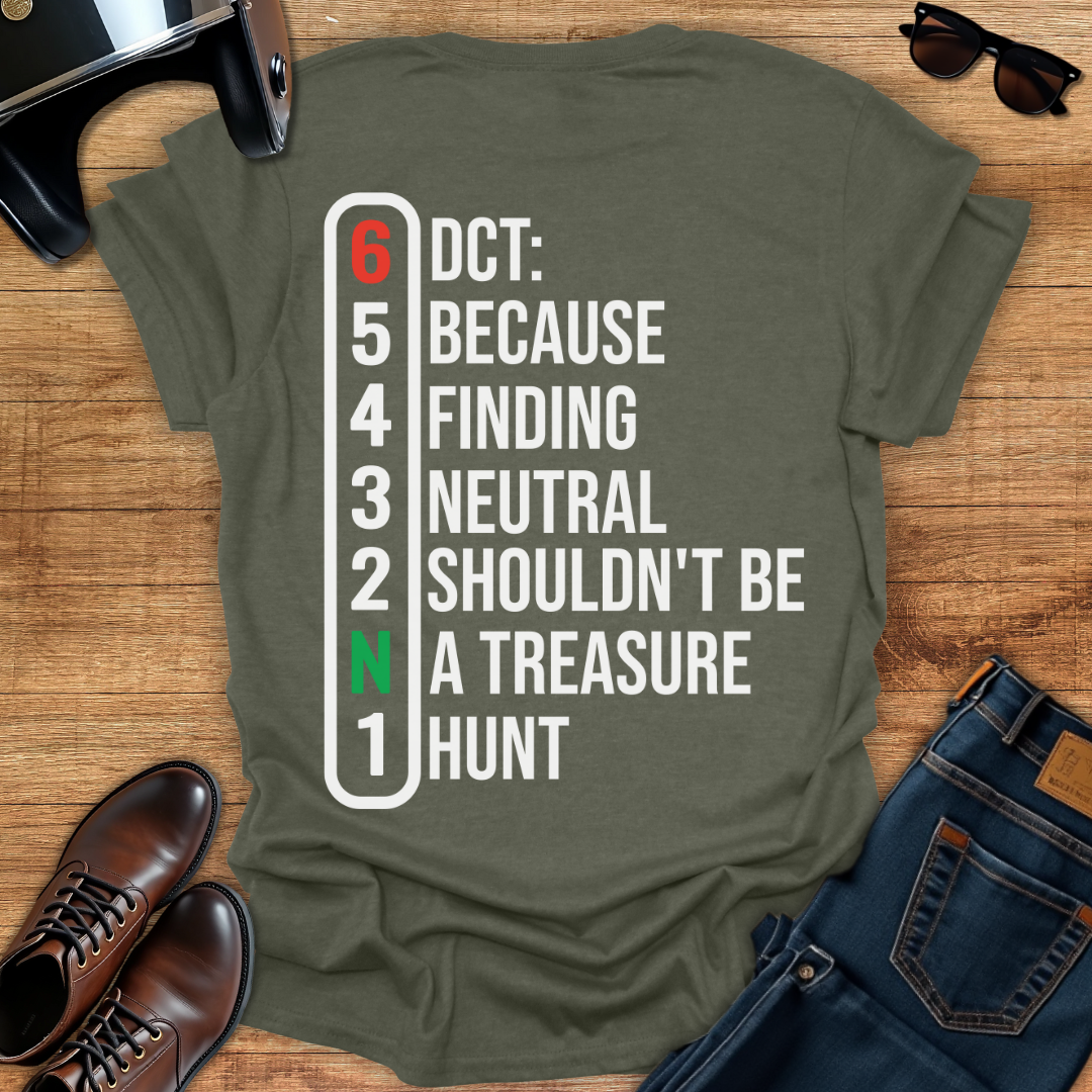 DCT Finding Neutral - Back Print T-Shirt