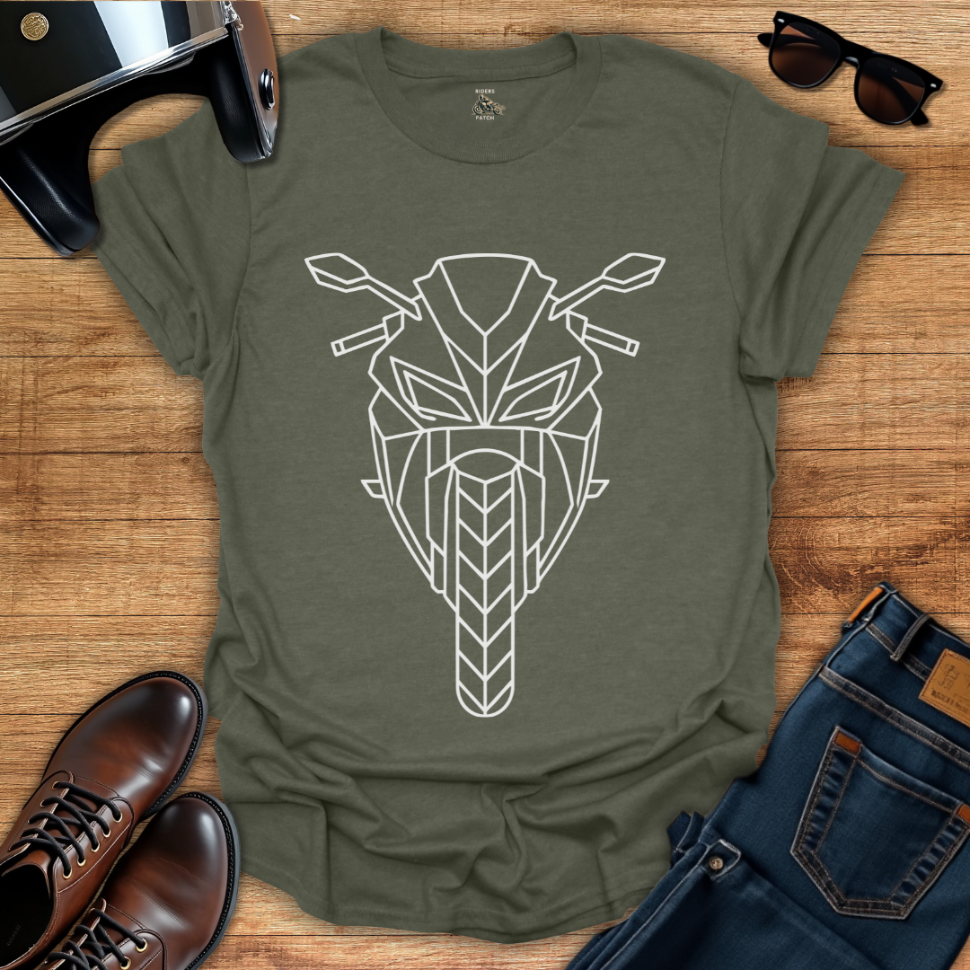 Geometric Sportsbike T-Shirt