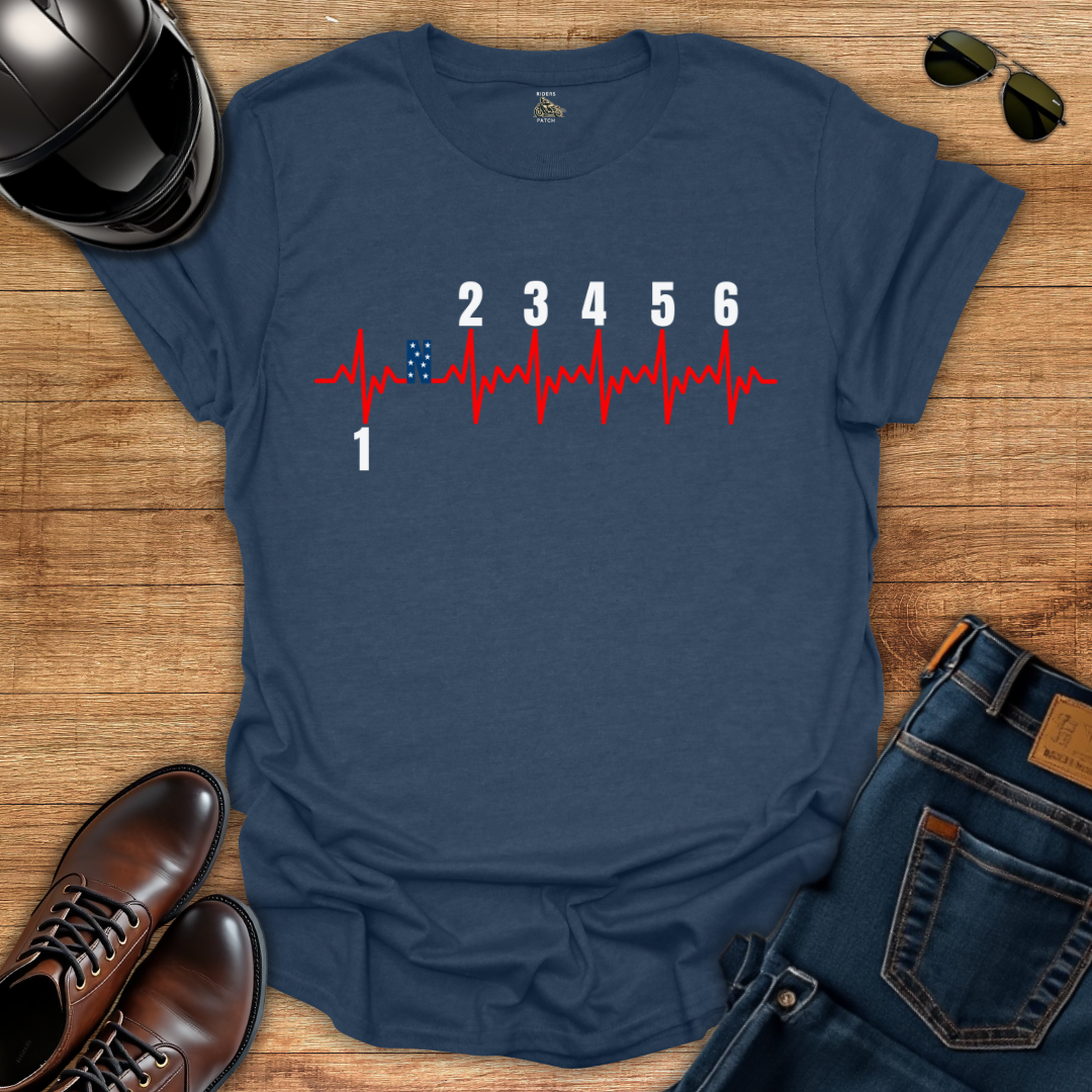 Gears Pulse 4th of July T-Shirt