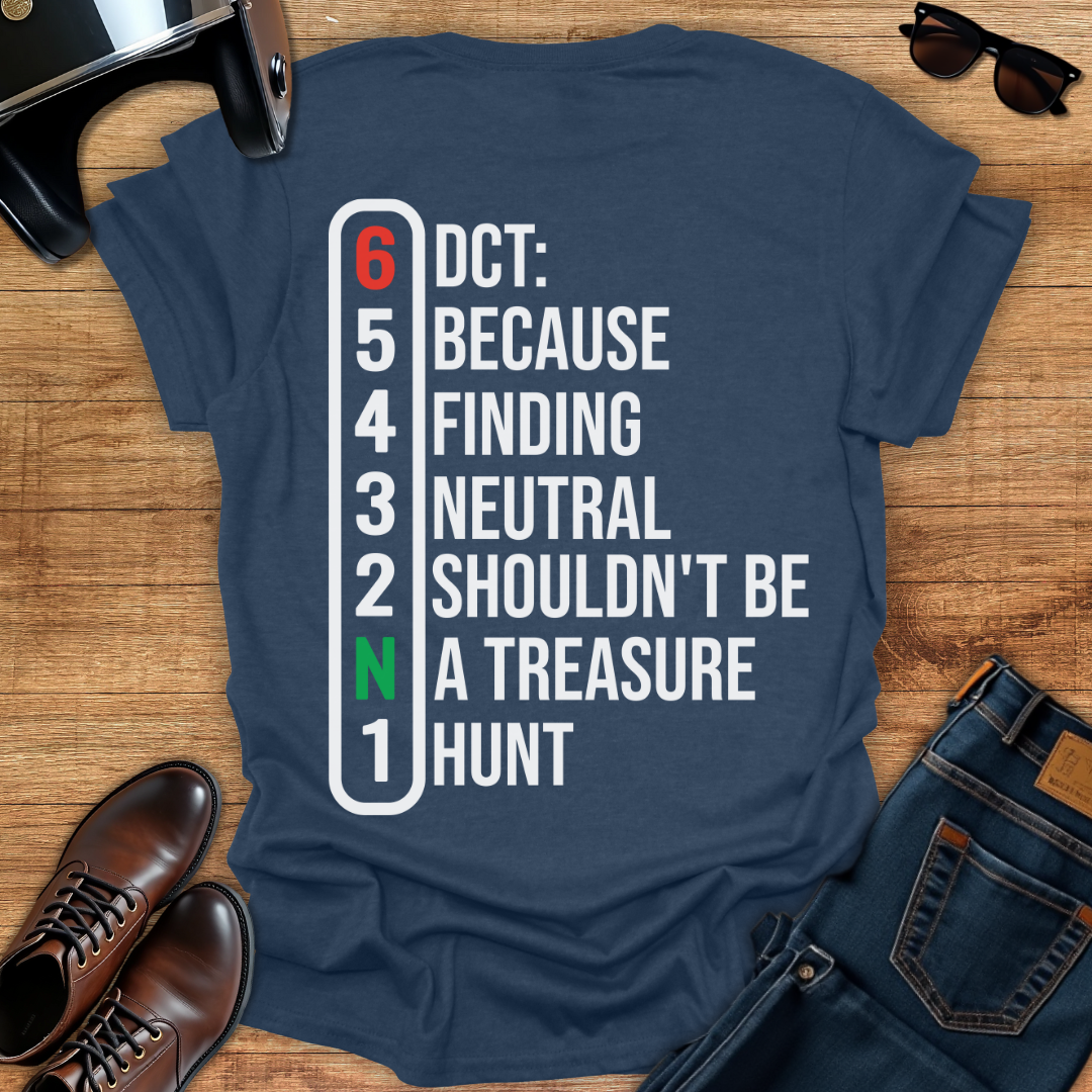 DCT Finding Neutral - Back Print T-Shirt