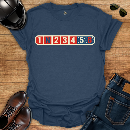 Motorcycle Gears - 4th of July T-Shirt