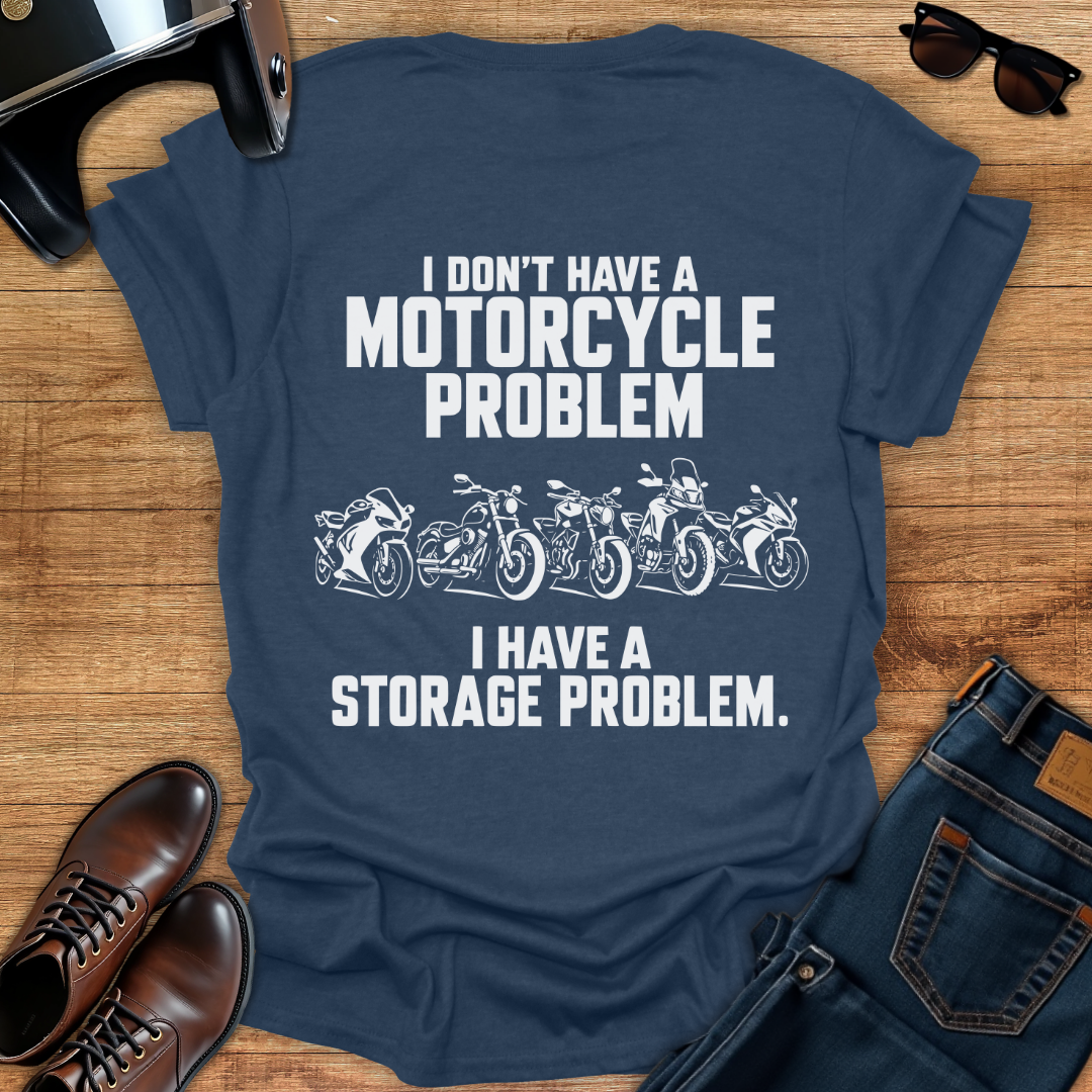 Storage Problem - Back Print T-Shirt