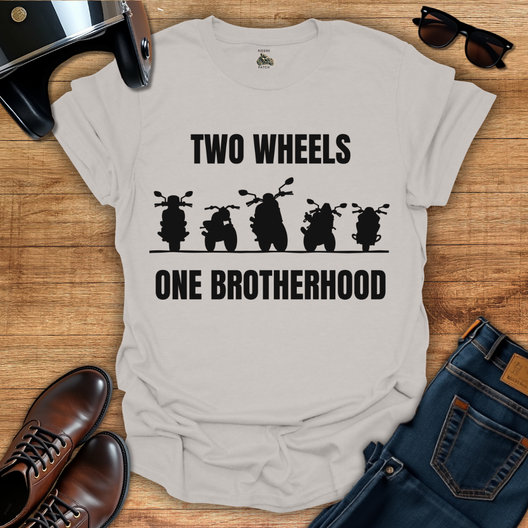 Two Wheels One Brotherhood T-Shirt