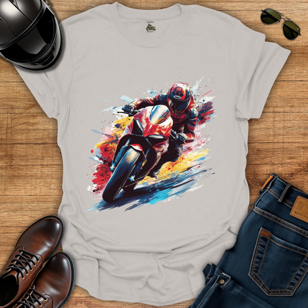 Red Sportsbike T-Shirt