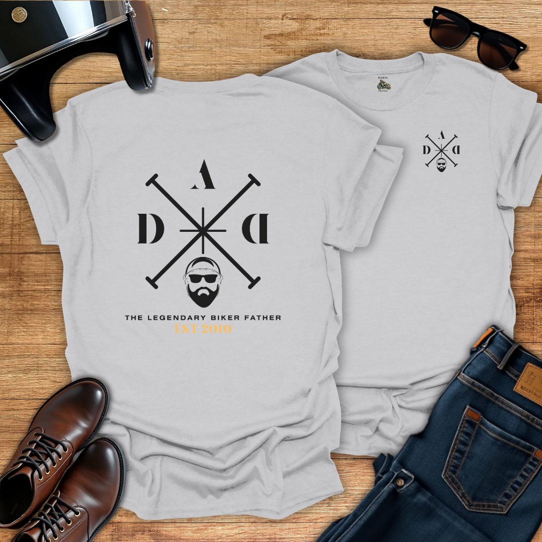 Biker DAD Est T-Shirt