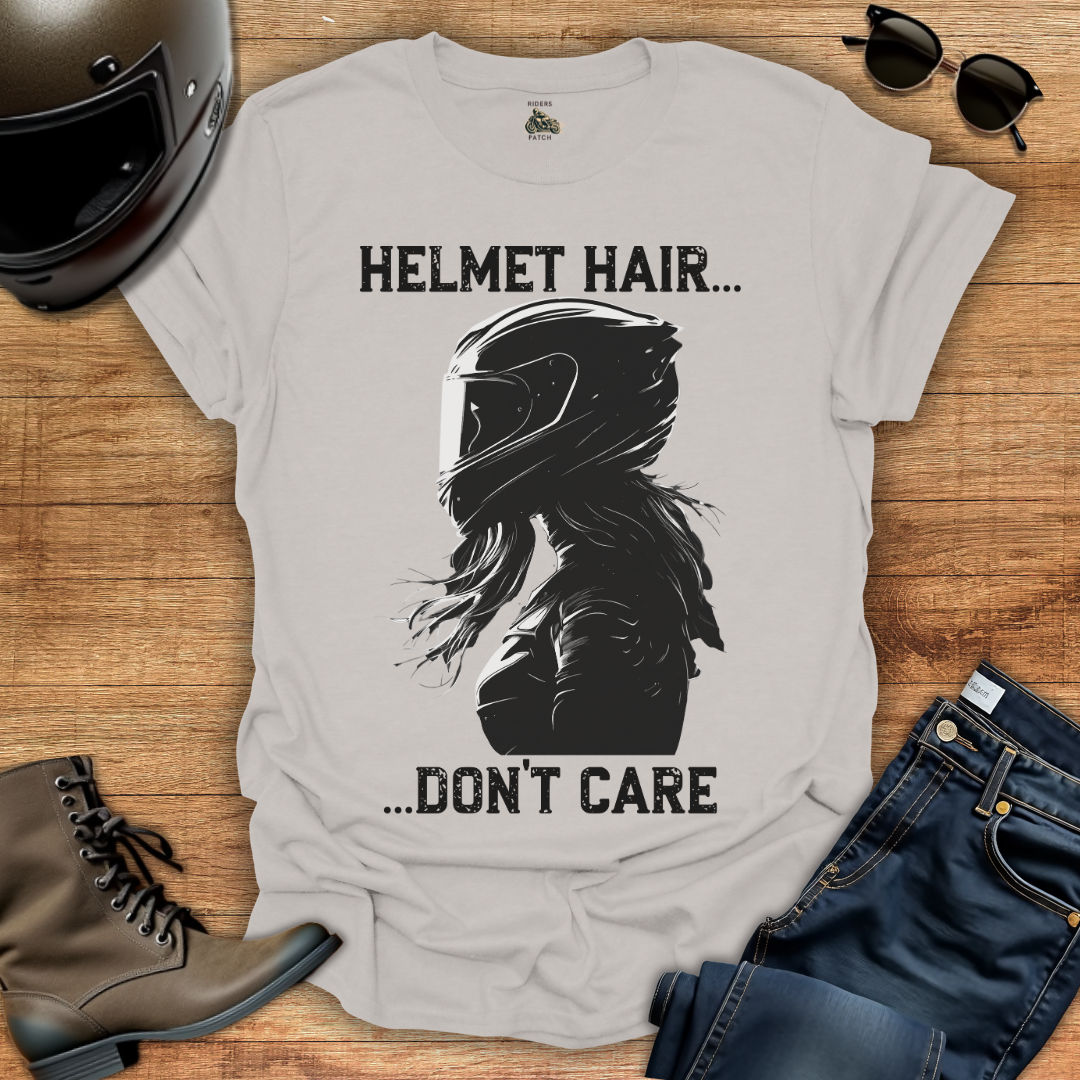 Helmet Hair T-Shirt