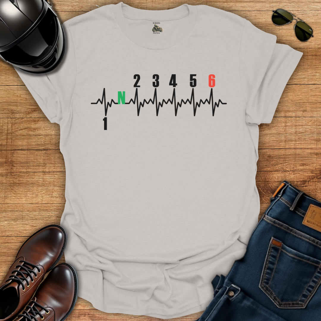 Motorcycle Gears Pulse T-Shirt