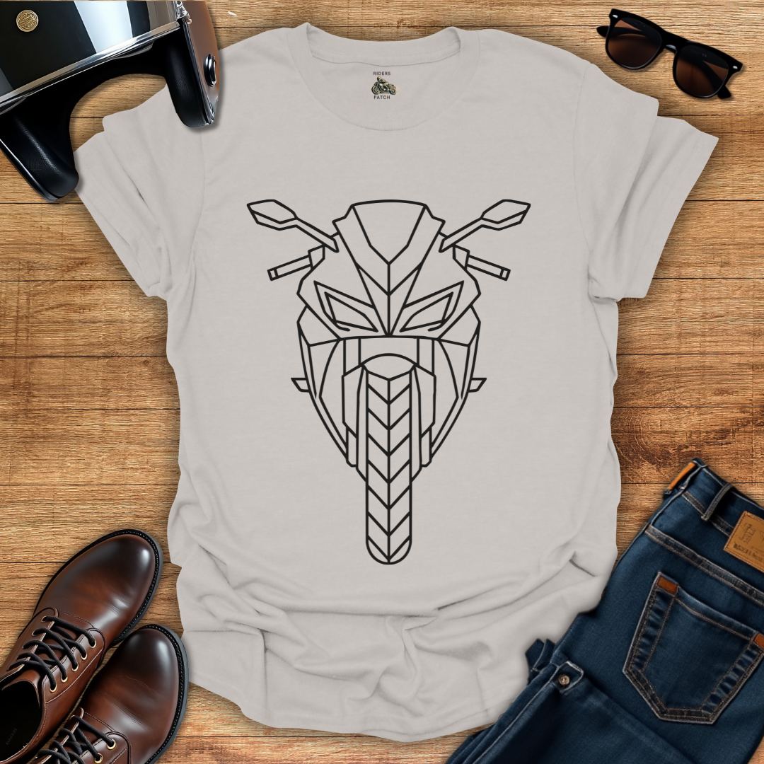 Geometric Sportsbike T-Shirt
