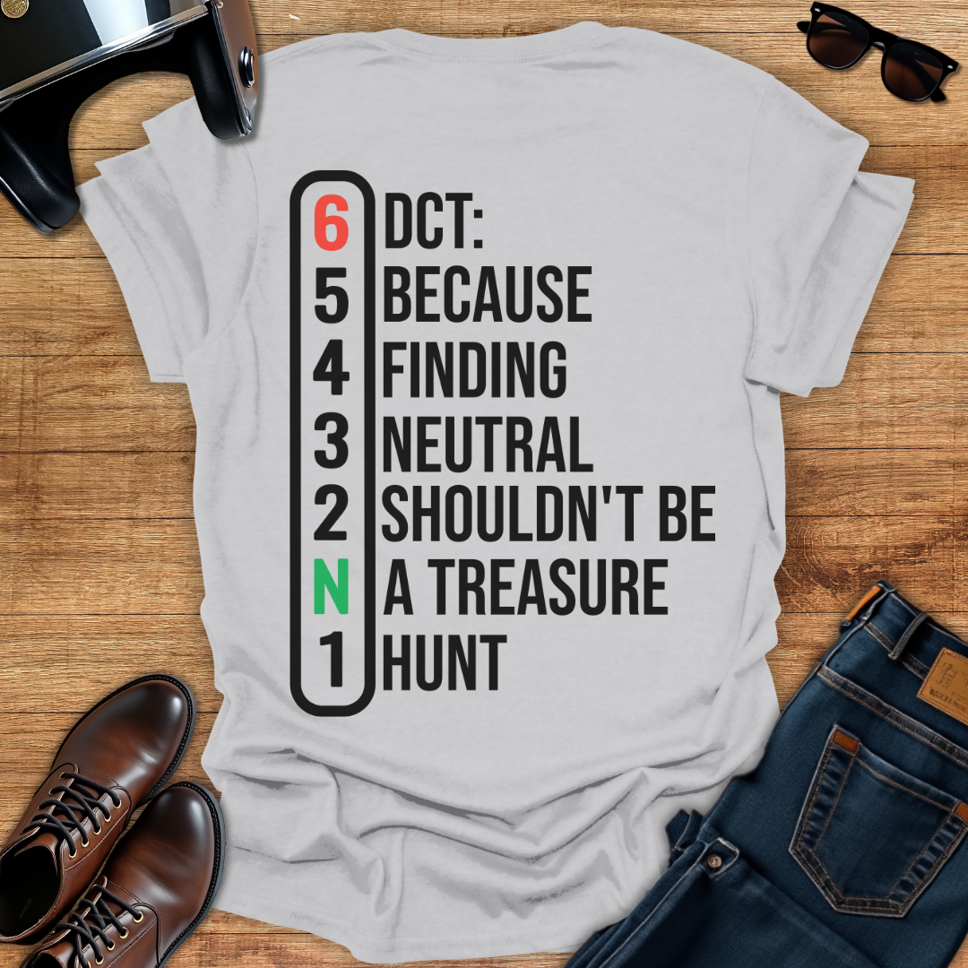 DCT Finding Neutral - Back Print T-Shirt