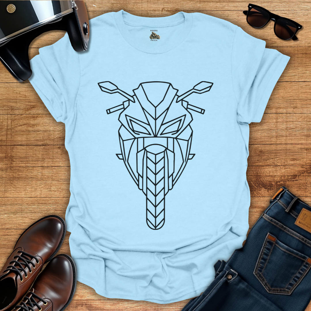 Geometric Sportsbike T-Shirt