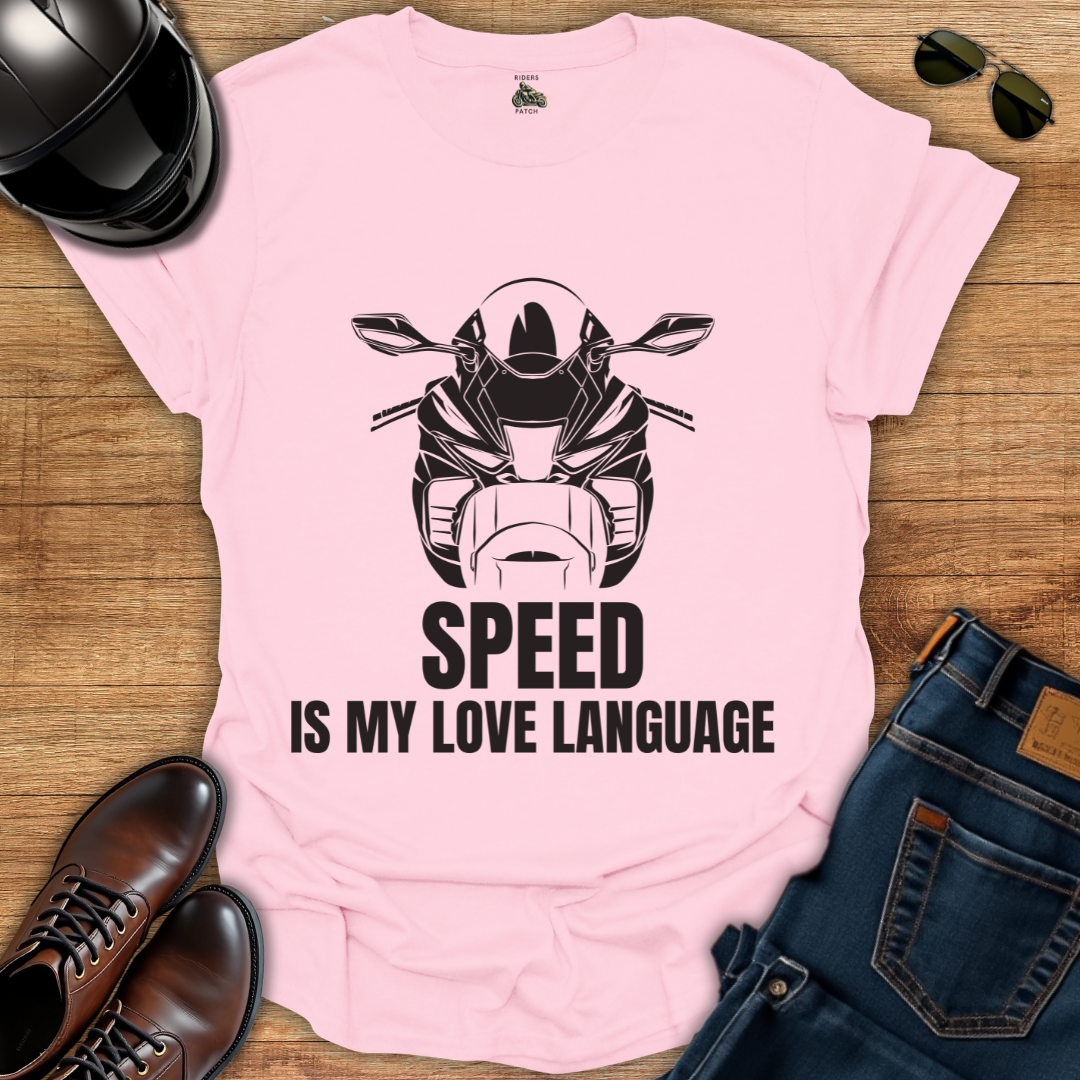 Speed Love Language T-Shirt