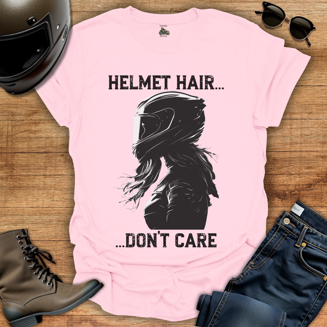 Helmet Hair T-Shirt