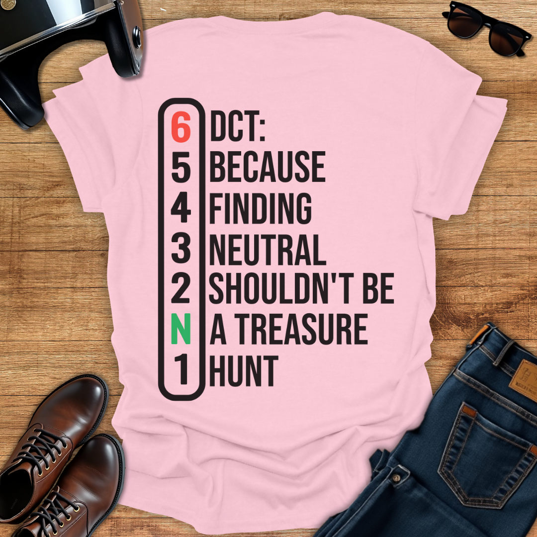 DCT Finding Neutral - Back Print T-Shirt