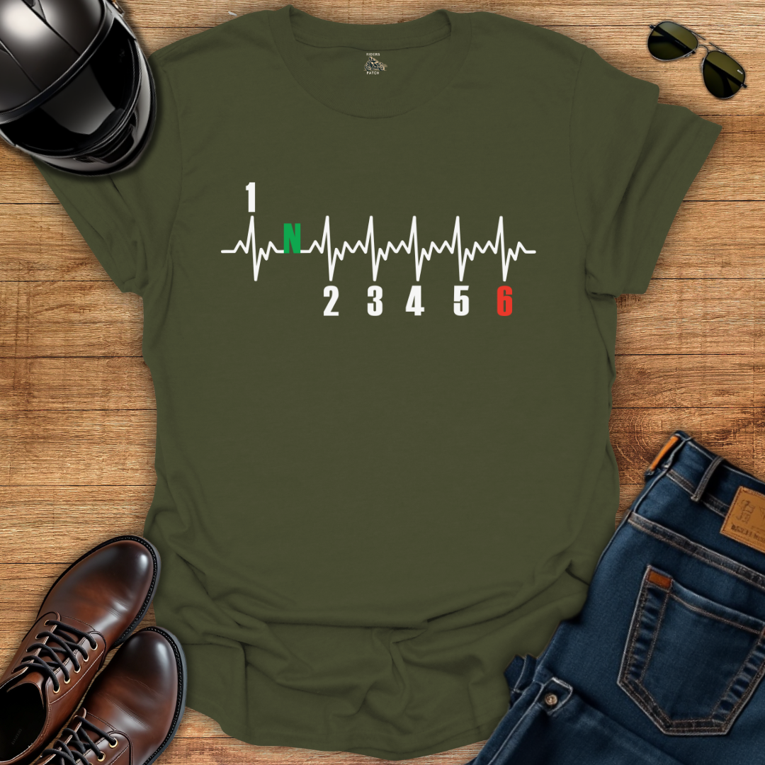 GP-Inspired Shift Pulse T-Shirt