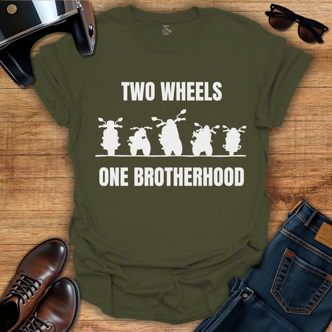 Two Wheels One Brotherhood T-Shirt