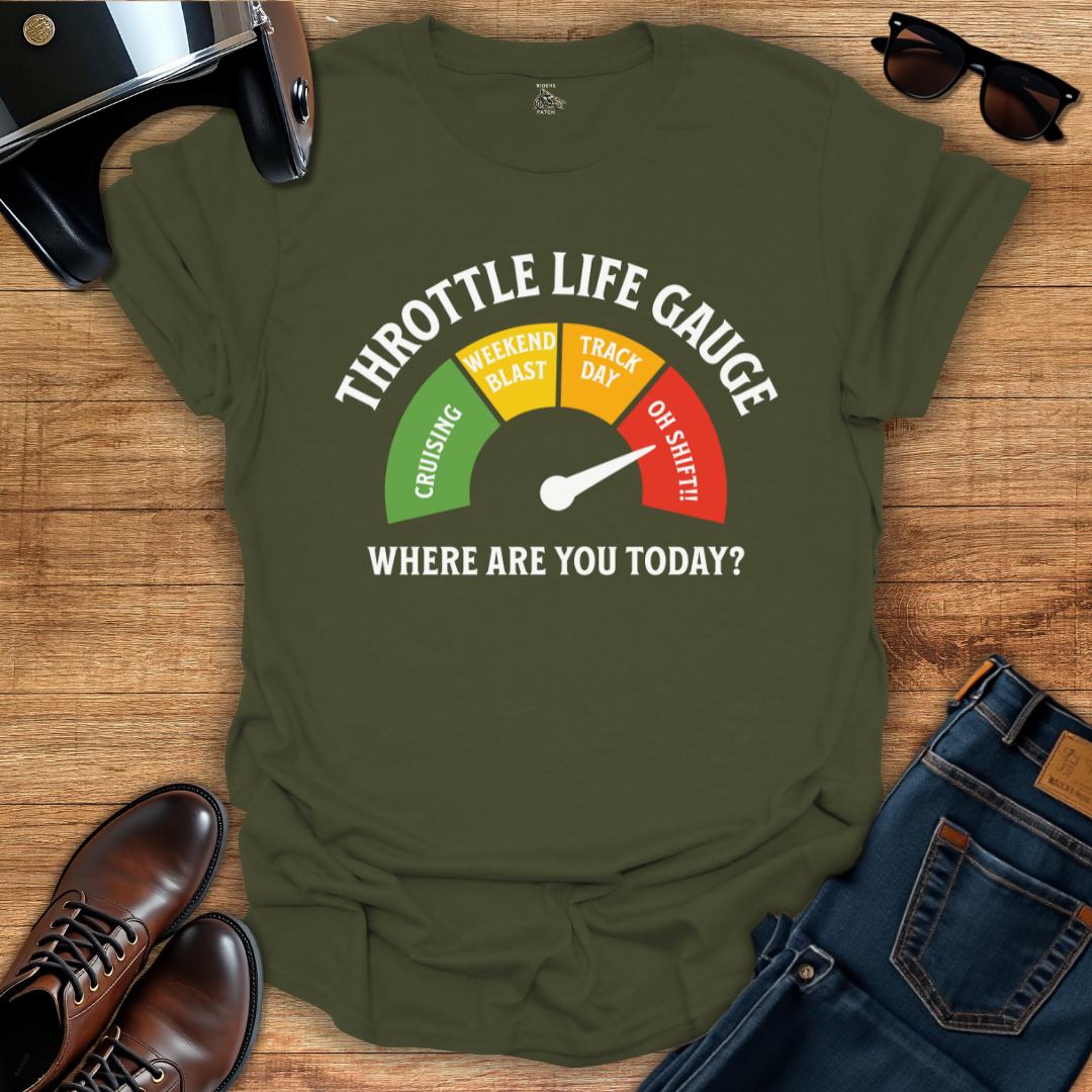 Throttle Life Gauge T-Shirt