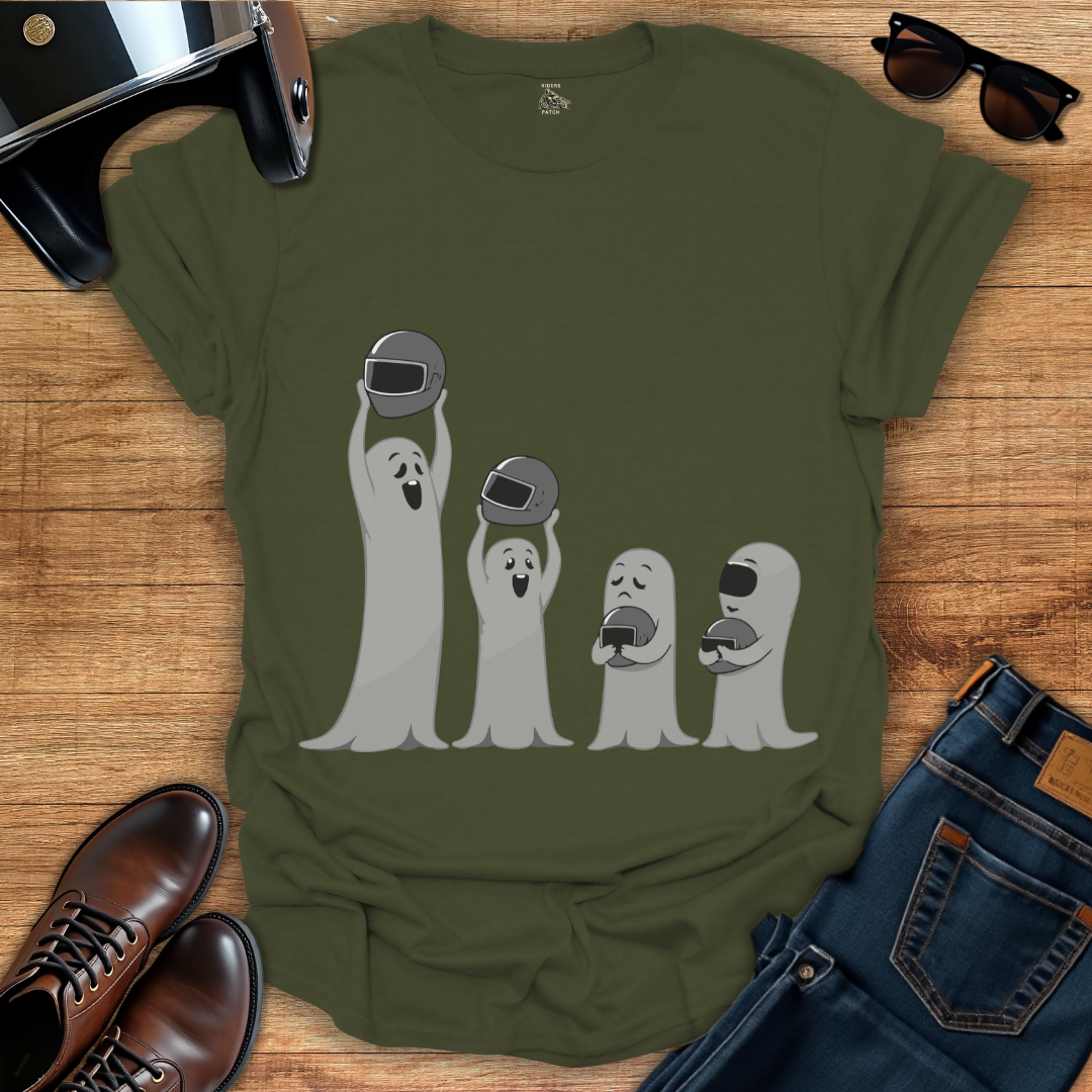 Ghosts and Helmets T-Shirt
