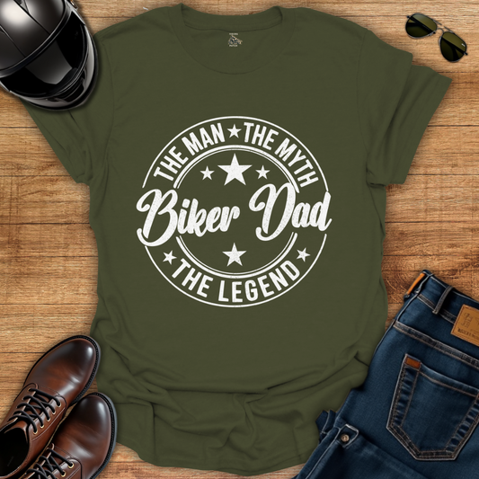 Man, Myth, Legend - Front Print T-Shirt